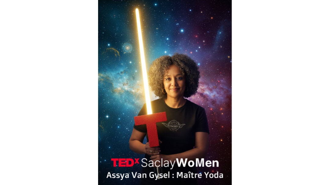Assya Van Gysel, curator of TEDxSaclay