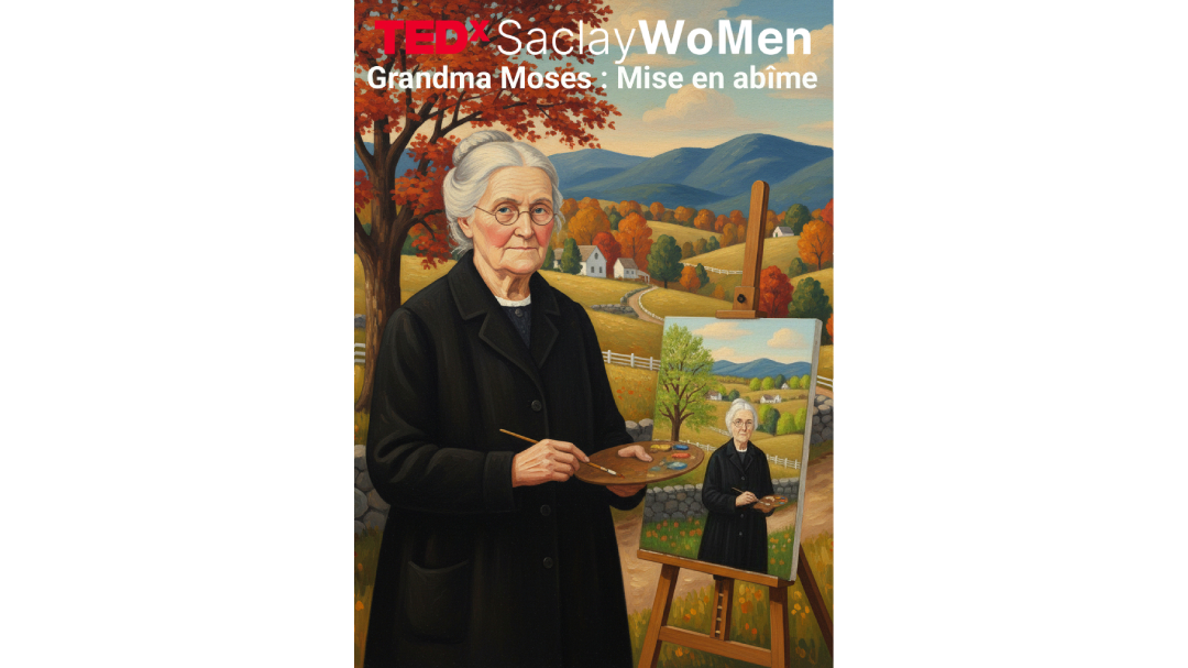 Anna Mary Robertson, known as Grandma Moses, folk art painter